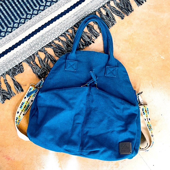 Prana Handbags - Prana Crossbody Bowler Bag Cotton Adjustable Strap